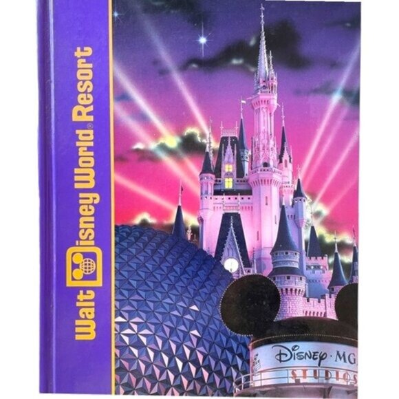 Vtg WALT DISNEY WORLD picture book and history and outlook for future LIKE NEW - Picture 1 of 9